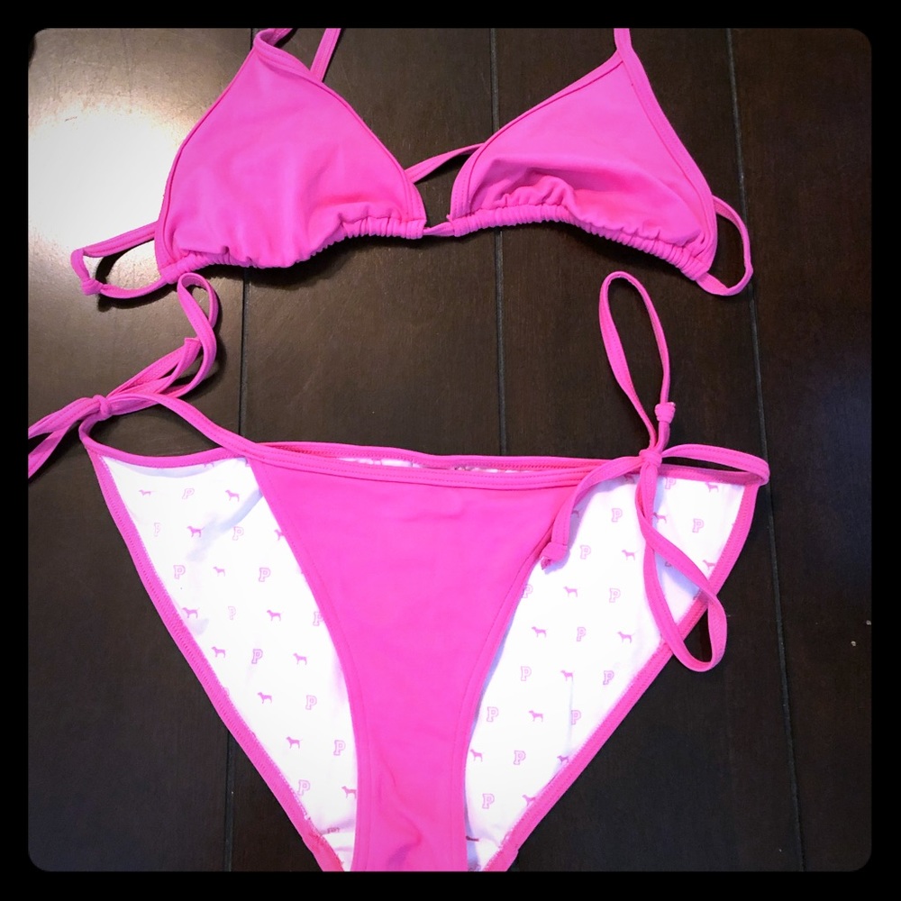 Victoria secret pink string bikini xs